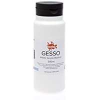 Scola Gesso Artists - Imprimación acrílica de superficie media (500 ml)